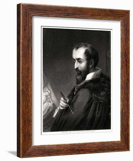 Correggio, 19th Century-Henry Meyer-Framed Giclee Print