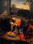 Madonna Adoring the Child-Correggio-Giclee Print