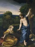 Leda and the Swan-Correggio-Giclee Print