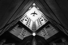 Plane City-Correy Christophe-Framed Premier Image Canvas