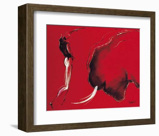 Corrida II-Pascal Guerineau-Framed Art Print