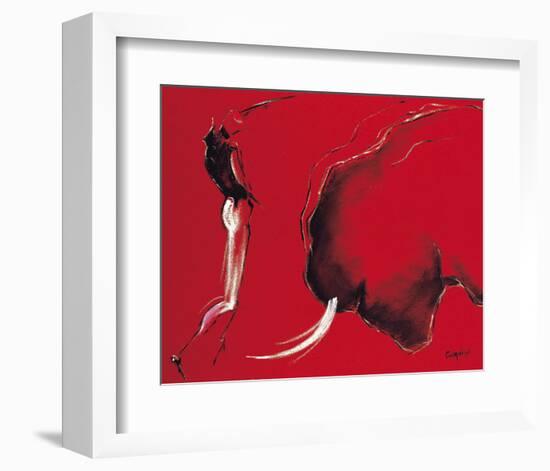 Corrida II-Pascal Guerineau-Framed Art Print