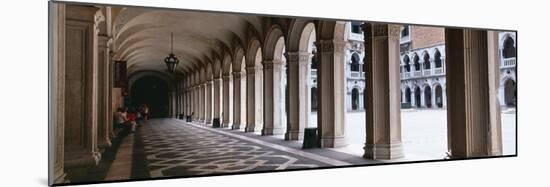 Corridor at a Palace, Doge's Palace, Venice, Veneto, Italy-null-Mounted Photographic Print