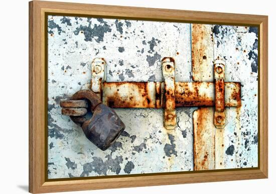 Corroded Metal-Tony Craddock-Framed Premier Image Canvas