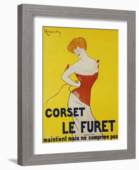 Corset le Furet, 1901-Leonetto Cappiello-Framed Art Print