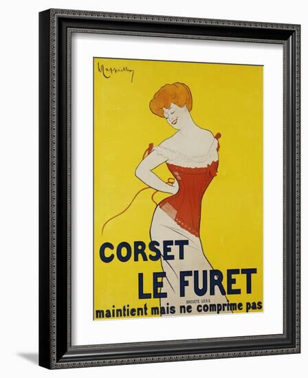 Corset le Furet, 1901-Leonetto Cappiello-Framed Art Print