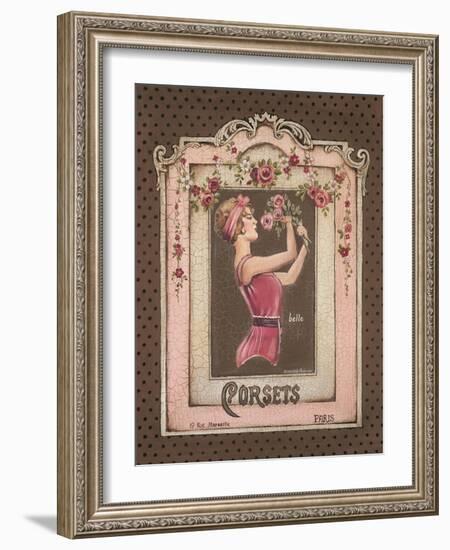 Corsets I-Kimberly Poloson-Framed Art Print