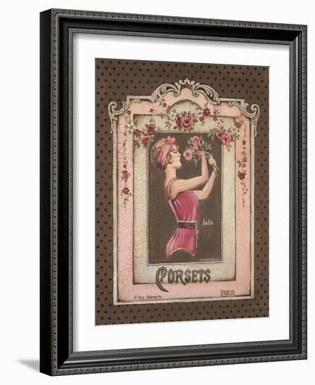 Corsets I-Kimberly Poloson-Framed Art Print