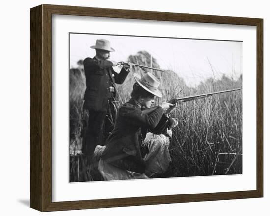 Corsica Shooting, 20th Century-Andrew Pitcairn-knowles-Framed Giclee Print