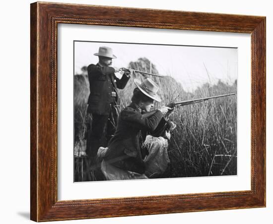 Corsica Shooting, 20th Century-Andrew Pitcairn-knowles-Framed Giclee Print