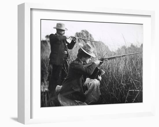 Corsica Shooting, 20th Century-Andrew Pitcairn-knowles-Framed Giclee Print