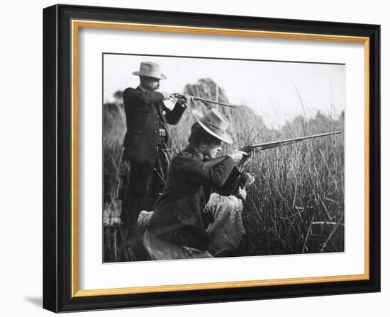 Corsica Shooting, 20th Century-Andrew Pitcairn-knowles-Framed Giclee Print