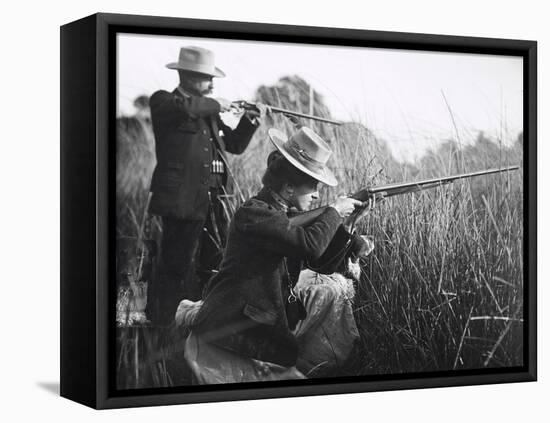Corsica Shooting, 20th Century-Andrew Pitcairn-knowles-Framed Premier Image Canvas