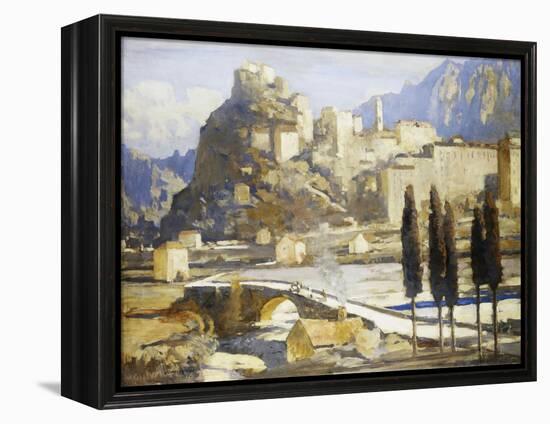Corte, Corsica, France-James Paterson-Framed Premier Image Canvas