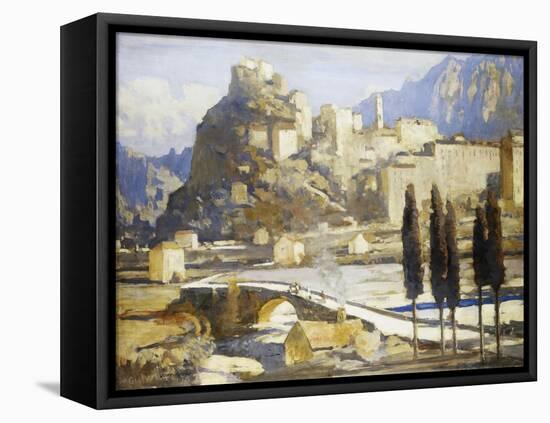 Corte, Corsica, France-James Paterson-Framed Premier Image Canvas
