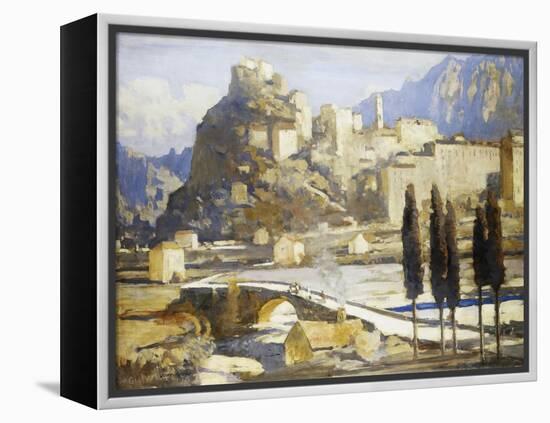 Corte, Corsica, France-James Paterson-Framed Premier Image Canvas