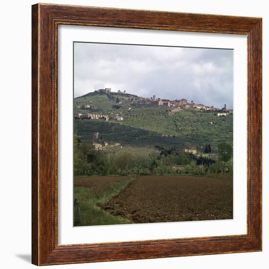 Cortona, a hill town in central Italy. Artist: Unknown-Unknown-Framed Photographic Print