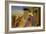 Cortona Altarpiece Showing the Annunciation, Predella: Visitation-Angelico & Strozzi-Framed Giclee Print