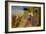 Cortona Altarpiece Showing the Annunciation, Predella: Visitation-Angelico & Strozzi-Framed Giclee Print