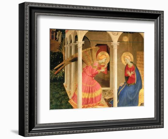 Cortona Altarpiece with the Annunciation, without predellas-Fra Angelico-Framed Giclee Print