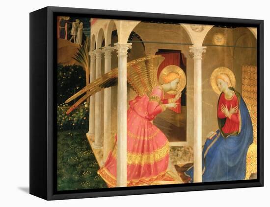 Cortona Altarpiece with the Annunciation, without predellas-Fra Angelico-Framed Premier Image Canvas