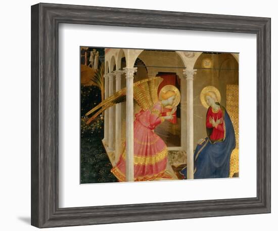 Cortona Altarpiece with the Annunciation-Fra Angelico-Framed Giclee Print