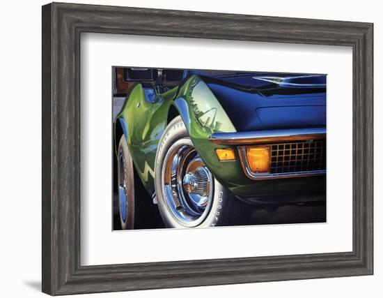 Corvette 1970 in St. Louis-Graham Reynold-Framed Art Print