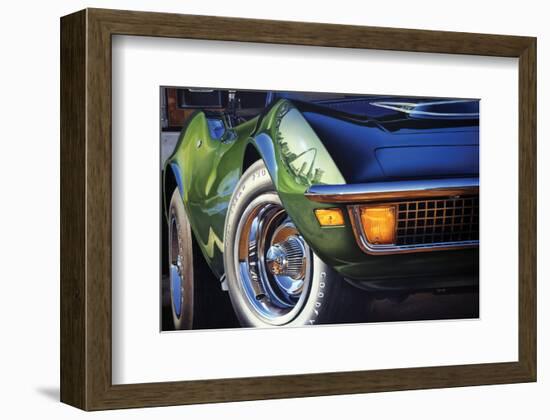 Corvette 1970 in St. Louis-Graham Reynold-Framed Art Print