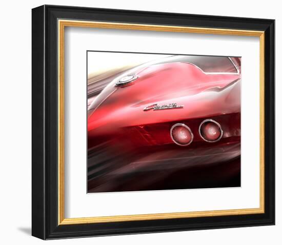 Corvette El Diablo-Richard James-Framed Premium Giclee Print