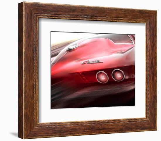 Corvette El Diablo-Richard James-Framed Art Print