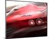 Corvette El Diablo-Richard James-Mounted Art Print