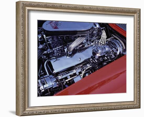 Corvette Engine-null-Framed Photographic Print