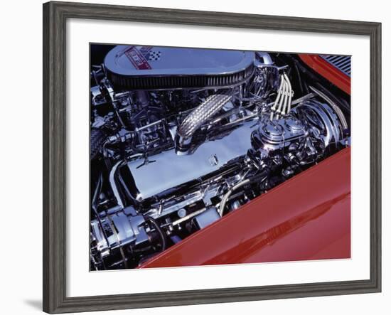 Corvette Engine-null-Framed Photographic Print