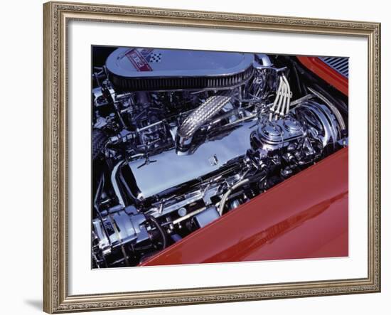 Corvette Engine-null-Framed Photographic Print