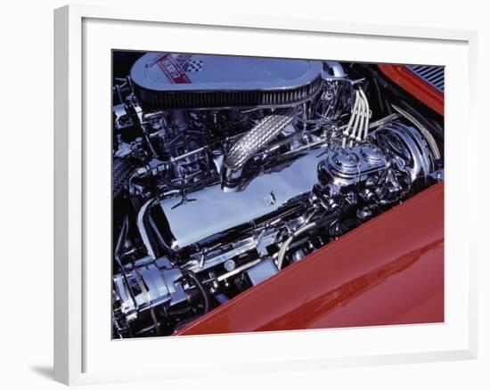 Corvette Engine-null-Framed Photographic Print