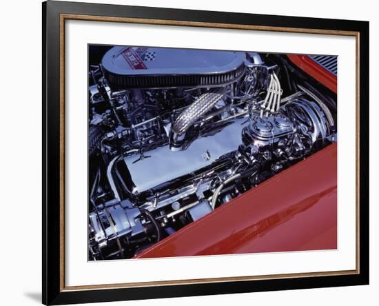 Corvette Engine-null-Framed Photographic Print