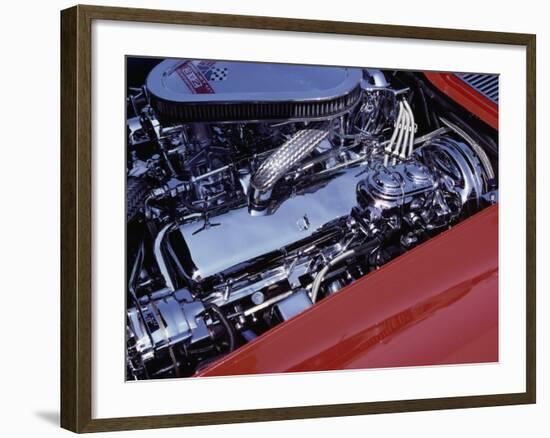 Corvette Engine-null-Framed Photographic Print