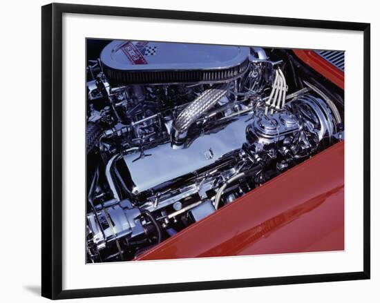 Corvette Engine-null-Framed Photographic Print