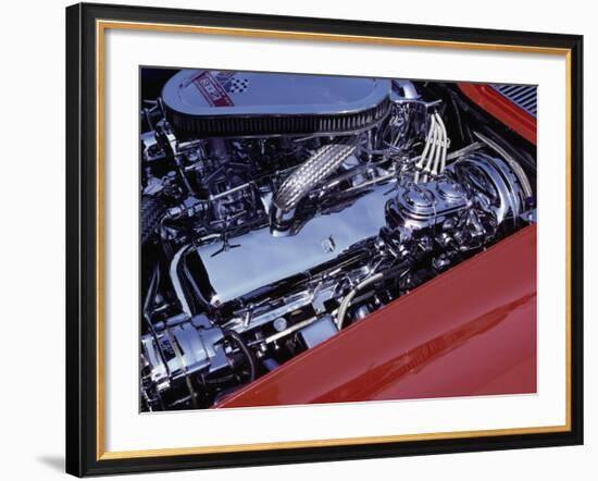 Corvette Engine-null-Framed Photographic Print