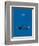 Corvette Stingray Blue-Mark Rogan-Framed Art Print