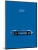 Corvette Stingray Blue-Mark Rogan-Mounted Art Print