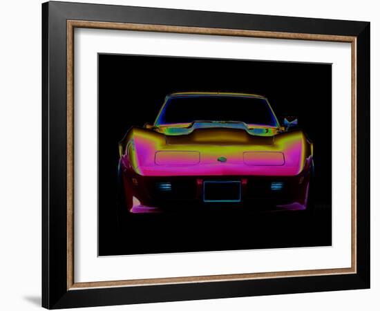 Corvette Stingray-Clive Branson-Framed Photo