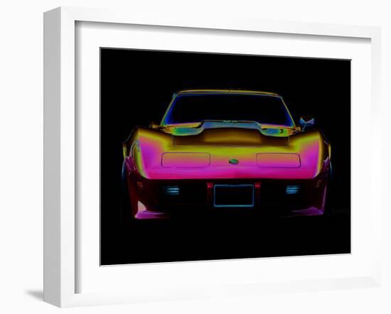 Corvette Stingray-Clive Branson-Framed Photo