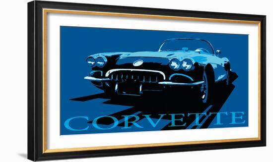 Corvette-Malcolm Sanders-Framed Giclee Print