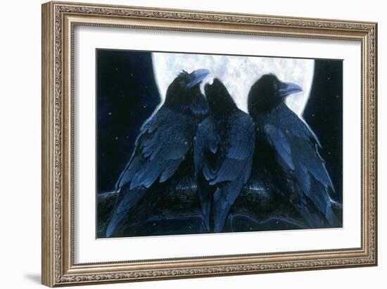 Corvus Moon-Durwood Coffey-Framed Giclee Print