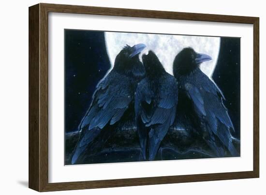 Corvus Moon-Durwood Coffey-Framed Giclee Print