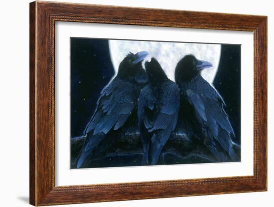 Corvus Moon-Durwood Coffey-Framed Giclee Print