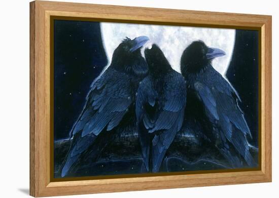 Corvus Moon-Durwood Coffey-Framed Premier Image Canvas