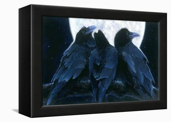 Corvus Moon-Durwood Coffey-Framed Premier Image Canvas