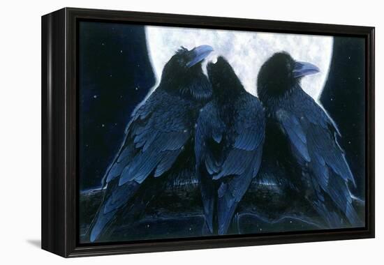 Corvus Moon-Durwood Coffey-Framed Premier Image Canvas